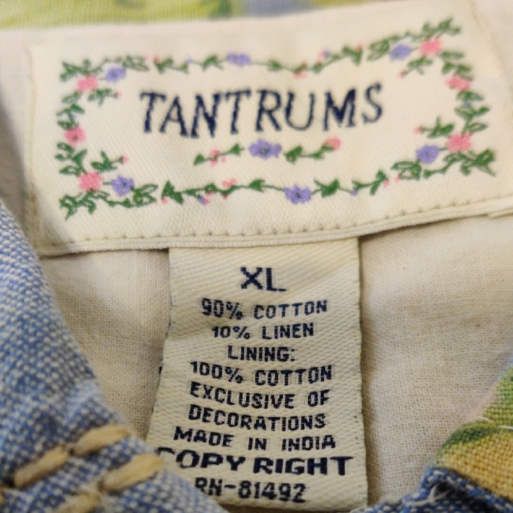 Tantrums. Floral Patchwork Jacket - image 6